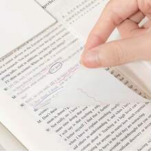 200张75毫米*75毫米透明便利贴，记事本，学生便签，书签，适合学生，教师，办公室，方便书写，学校用品，办公用品，学校用品，返校