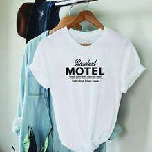 Schitts Creek Shirt, Rosebud Motel Shirt, Ew D Shirt, Rafted With Care, D Rose, Rose Apothecary T-Shirts Funny DPlus Size Butterfly Graphic T-Shirt 220G Pure Cotton T-Shirt - Comfort All Day Long, The Perfect Birthday Gift, An Ideal Choice For Friends And Family  Tops For Wo Vintage Clothes Wo Clothes Wo Vintage Wo Tops Mujer Cute Tops Wo Cotton Wo Clog Halloween Camisas Summer Clothes Wo Casual Punk Western Tops Wo Fourth Of July Outfit Kpop Cowboy Outfits For Wo Ry Ropa 100% Cotton Y2k Ing Cute Gothic Wo Clothes Black And White Top Vintage Tops Cloth For Wo White Goth Inawly Retro Clothes For Wo Korean Fashion Wo Camisas Para Mujer - 白色 - 查看 1