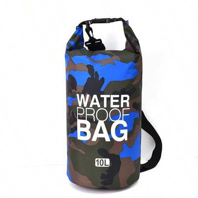 Túi khô chống thấm nước 10L Túi cuộn giữ đồ dùng khô ráo khi chèo thuyền kayak, chèo bè, chèo thuyền, bơi lội, cắm trại, đi bộ đường dài, đi biển