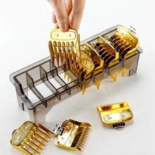 8 Grid Electric Hair Clipper Storage Box, Ultimate Hair Clipper Storage With Grid Pattern, Specially For Real Hair Wigs