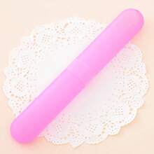 1/2/4 piezas Estuche de viaje para cepillo de dientes - Mantiene el cepillo de dientes talla grande higiénico, conveniente para viajar, diseño de material, múltiples colores para satisfacer las necesidades de moda personal