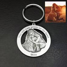 Spersonalizowany brelok ze zdjęciem, prezent pamiątkowy Spersonalizowany brelok, prezent świąteczny Prezent dla mamy, prezent na rocznicę Prezent dla niego Prezent dla niej Prezent na ukończenie szkoły Spersonalizowane prezenty dekoracyjne, spersonalizowane prezenty świąteczne, spersonalizowane artykuły świąteczne, praktyczny szyk