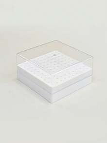 1pc New 100-Slot Beauty Nail Drill Bit Storage Box, Nail Drill Bit Display Stand & Organizer - Multicolor - View 19