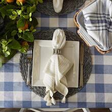 Kitchen Tablecloth - Stonewashed Blue - View 8