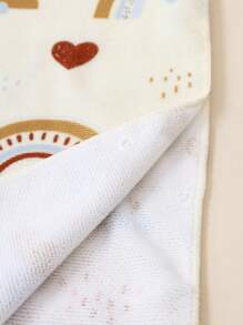 1 PIEZA Toalla de playa suave y adorable para niños y niñas - Adecuada para bebés y niños menores de 1,4 metros, toalla de baño con capucha para niños de 24x41 pulgadas de largo, toalla de piscina para niños pequeños con capucha