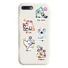 50张可爱卡通线条动物系列卡通美学涂鸦贴纸，适用于DIY水杯、手册、滑板、行李箱、头盔、自粘涂鸦贴纸学校用品、返校 - 預設 - 查看 5