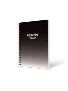 Trees Planejador de Fitness Capa Dura A5 (14,5cm X 20,6cm), Caderno Resistente de 48 Páginas para Acompanhamento de Exercícios, para Registrar Progresso, Definir Metas, Diário de Fitness Pessoal, Adequado para Exercícios em Casa e no Trabalho - Multicolorido - Visão 11