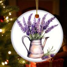 Ceremonial Gravity Metal Ornament Vase Dration-Fireplace Christmas Dr-Lightweight Yet Sturdy-Christmas Tree Toppers-First Home Ornament - trắng - Xem 1