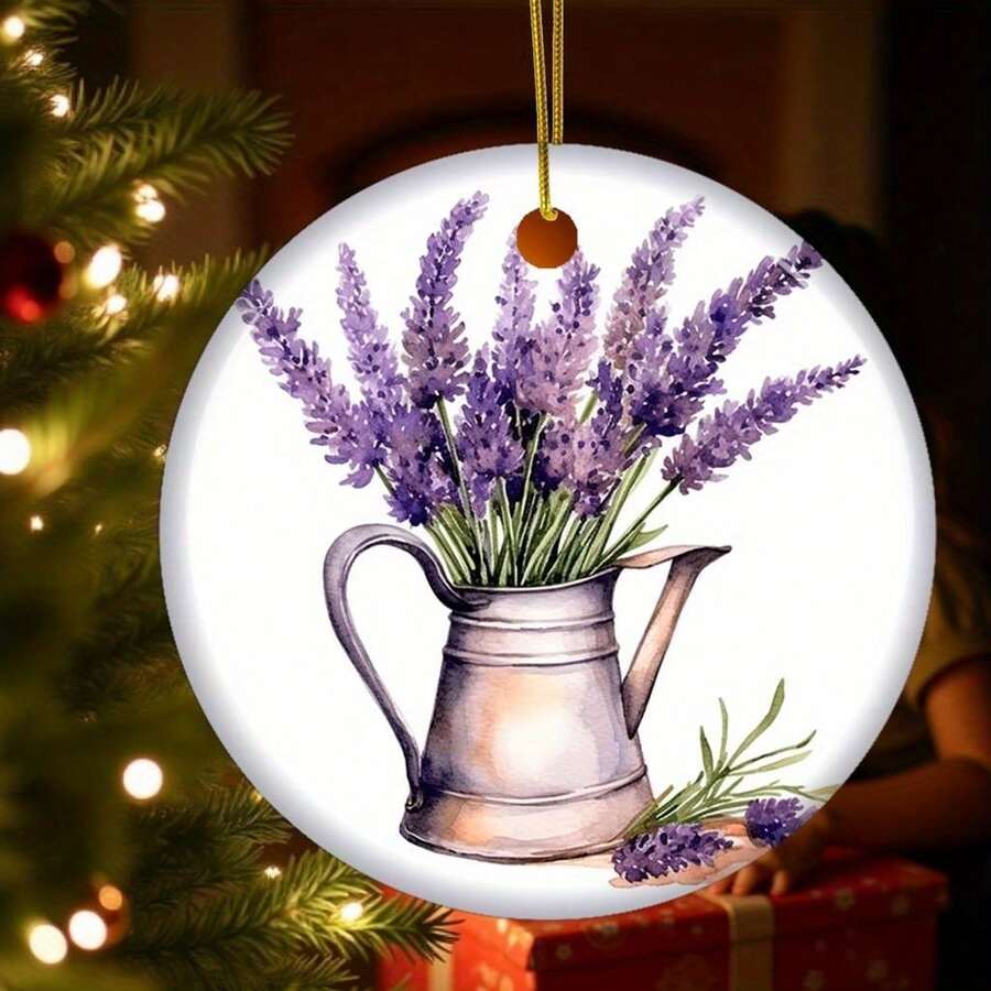 Ceremonial Gravity Metal Ornament Vase Dration-Fireplace Christmas Dr-Lightweight Yet Sturdy-Christmas Tree Toppers-First Home Ornament - trắng - Xem 1