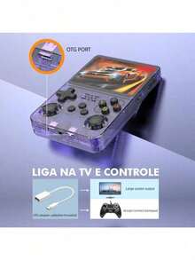 R36S Portable Console +15,000 Games Video Game 64g 3.5-Inch IPS Screen