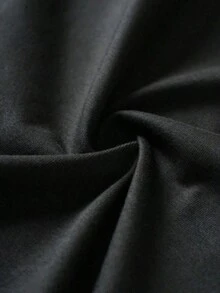 On Wednesdays We Disrespect Our Surroundings Elder Emo Casual Digital Print  Pure Heavy Cotton T ShirtFashionable Women's Clothing - màu đen - Xem 4