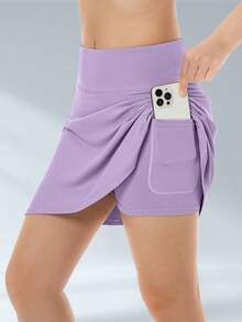 BEROY Women's Golf Skirt Athletic Tennis Skorts High Waisted Tummy Control Running Pickleball Workout Skorts Skirts For Summer With Pockets