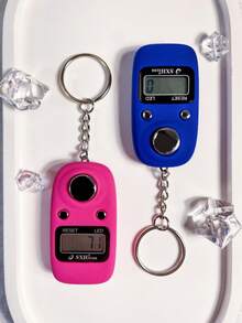 1 件电子戒指计数器，数字显示便捷戒指计数器，中东阿拉伯风格戒指计数器，缓解压力，祈祷，运动，瑜伽，手指戒指计数器 - 彩色 - 查看 6