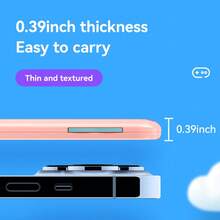 Máy chơi game cầm tay YiYi Macaron Mini 666-trong-1, màn hình lớn 3.5 inch, pin sạc 600mAh, cắm là chơi, máy chơi game retro di động (1 người chơi/2 người chơi) - Nhiều màu - Xem 6