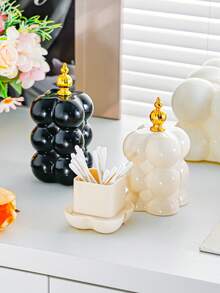 1个创意翻盖牙签盒，简易牙签分配器，适用于厨房和餐厅，厨房用品 - 彩色 - 查看 6