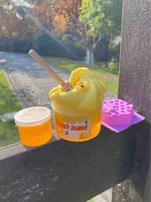 260ML 奶油蜂蜜熊史莱姆套装 - DIY 材料包，免费装饰品，可重复使用，密封保存，防止干燥开裂，适合手工制作、收藏和缓解压力；送给朋友的最佳节日礼物（部分带颗粒，部分组件随机发货） - 奶油泥 - 查看 7