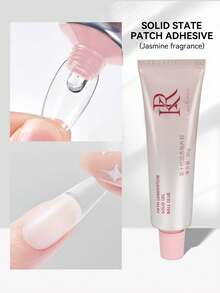 Ruokoco 1片30克固体指甲胶贴，专用指甲胶，超强粘性UV凝胶指甲贴，速干强力胶，适用于假指甲、亚克力凝胶，需使用UV/LED灯固化。