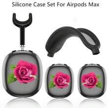 Kompatibel mit Max Gen 1 & 2, Rose Blumen Schutzhülle, transparente weiche Silikon Schutzhülle, romantische Rose TPU Schutzhülle, modische Rose Blumen Silikon Schutzhülle, Silikon Schutzhülle, wasserfest, staubdicht, fingerabdruckfest, kratzfest, stoßabsorbierend, 360° Komplettschutz, weiches Silikonmaterial, bequemer, leicht zu reinigen, verschiedene Farboptionen, tolles Geschenk