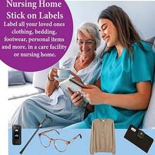 60pcs Customizable Name Labels, Suitable For School Supplies, Lunch Boxes, Books, Water Bottles, Toothbrushes, Etc. Not Waterproof/Splash-Proof, Non-Waterproof Labels - 4.4 X 1.2 Cm, 1 Set Of 96 Stickers, Children's Art Activities - Apricot - View 4