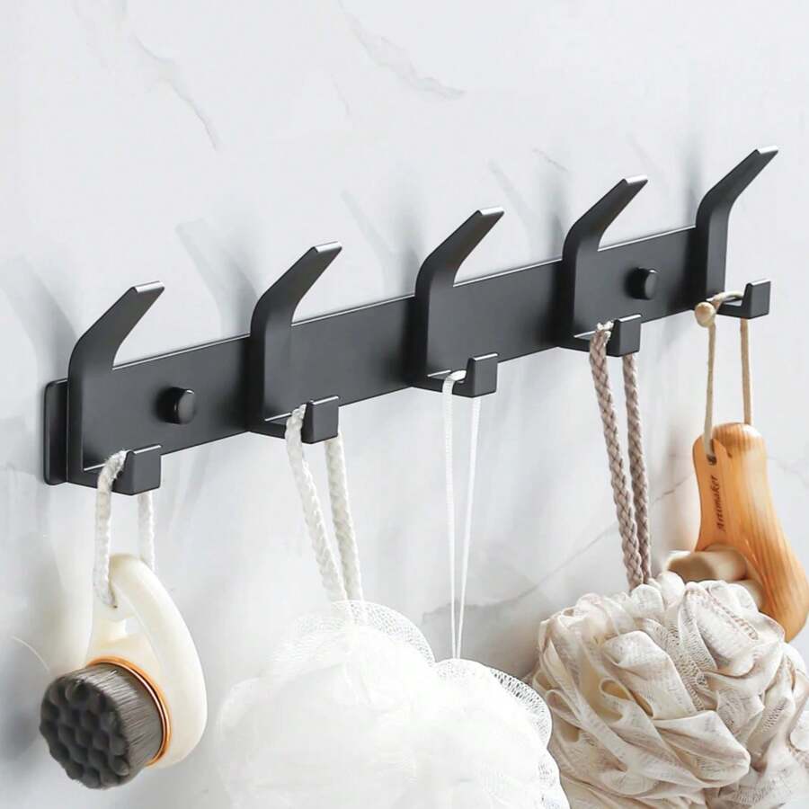 Other Hooks & Rails - Row 3 White Hooks - View 1