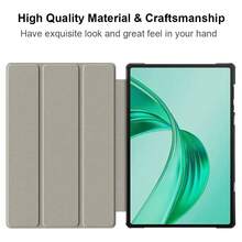 Tri-Fold Protective Tablet PC Case For Honor Pad X8A 11'' Pad9 12.1inch Matepad SE 11 2024 - Army Green - View 13