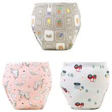 6件婴儿如厕训练裤 - 透气训练内裤，松紧腰身，柔软舒适，适合幼儿，多色可选，如厕训练，幼儿内裤，婴儿尿布裤，设计简约，面料耐用。送给男婴和女婴的最佳礼物