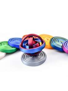 1 件 3D 打印全向陀螺仪、螺旋多边形推力玩具、行星环减压玩具