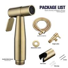 带自清洁肛门喷枪的马桶冲洗器套装，304不锈钢冷喷枪，马桶冲洗器手持式喷枪套装，浴室配件，浴室工具