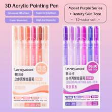 54 Farben Stylo Gel Stiftsatz mit durchsichtigem Schaft Kugelschreiber, Liner, Marker, Textmarker 1,0mm geeignet für Zeichnen, Hervorheben, Notizen für Studenten, Anfertigen von Handbüchern, Büronutzung, Schulmaterial, Schulanfang