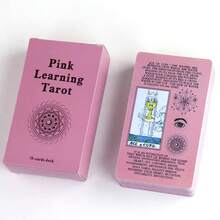 1 Box Tarot Cards For Beginners, Divination Game, Holiday Gift, Party Board Game, Includes 78 Cards - Multicolor - View 3