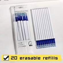 12/6/1 Bolígrafo de gel con diseño de Capibara, bolígrafo de tinta azul retráctil y de escritura suave, útiles de oficina y escolares de materiales plásticos con diseño estético