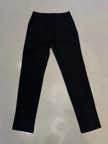 Twill Pants With Lots Of Elastane - 黑色 - 查看 2