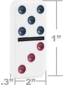 Games, Domino Doble Nueve Cardinal Classics en Caja metálica, Juego clásico para niños y Adultos a Partir de 8 años - 1 - Ver 6