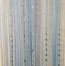 100cmX200cm Decorative Door String Curtain Beads Wall Panel Fringe Window Room Divider Blind For Wedding Coffee House Parts Door Divider Beads Tassel Screen Decoration (Colorfull 25) - 天藍色 25 - 查看 6