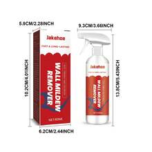 除霉剂、浴室瓷砖和地板霉菌清洁剂、墙面污渍和霉菌去除剂、防霉剂 - 紅色 - 查看 3