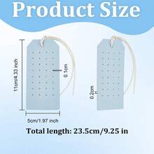 1pc/2pcs/4pcs Portable Leather Earring Rack, 1mm Leather Earring Display, Earring Holder Hanger, Jewelry Storage Box For Earrings And Studs For Women Storage Organizer Travel Essentials Back To School Dormitory Storage - Multicolor - View 10