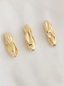 5pcs. Irregular Long Spacer Beads.Suitable For Necklaces, Bracelets, Beads, Key Rings Jewellery Making.DIY Accessories, Glamour Jewellery Accessories.Wedding Jewellery Accessories.Key Chains, Amulets, Decorative Pieces. Jewelry Making Supplies. Bracelets, Ornaments, Handicrafts And Daily Gifts. Handmade Accessory Beads.Back-To-School Season