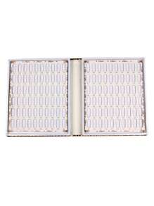 1pc Nail Color Card Display Book, Crocodile Pattern Color Card Book, PU Color Card Book, Nail Gel Display Book, Built-In Color Card Book.