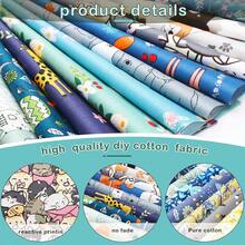 40 Pieces 10x10 Inches Cotton Fabric Squares Bundle - Multi-Color Animal Print  Crafts & Quilting - 1 - View 6
