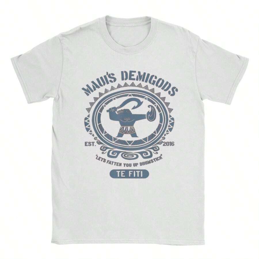 COOL SUMMER Funny Moanas Maui Stronge T Shirts Men Cotton Vintage T-Shirt Crew Neck Just An Ordinary Demi Dad Tees Short Sleeve Clothing Gift - White - View 1