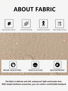 防盗复古PU皮背包，多功能时尚日常包，多口袋轻便旅行包，大容量简约书包，方便实用，适合学生、护士、教师、商务人士、旅行、通勤、购物、办公、约会、徒步、训练、工作等各种场合，也是生日礼物和节日礼物的理想之选。 - 彩色 - 查看 6