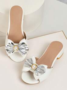 Sandálias de salto alto abertas, elegantes e fofas, de cor sólida, respiráveis e leves, adequadas para casamentos, festas e apresentações