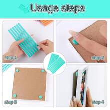 Feosky Adhesive Poster Sticky Tack Putty, Reusable And Removable Adhesive Putty, 120PCS, Mounting Putty For Displaying Wall Paintings, Museum Art Photography, Picture, Crafts (Blue, Pack Of 1) - 橘色 - 查看 5