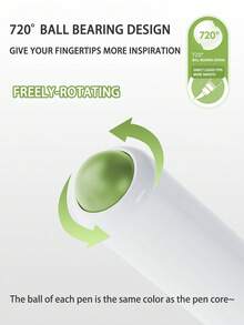 288/240/192/96色丙烯颜料马克笔套装，带收纳袋，学生艺术专业绘画软头马克笔，适用于纸张，可堆叠，可用于绘画、玻璃、防水人体彩绘，圣诞礼物，返校理想之选 - 彩色 - 查看 6