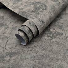 1 Roll Of Thickened Vintage Multi-Color Cement Gray Self-Adhesive Wallpaper 3D Stereoscopic PVC 15.7inX39.9/118.1/196.8in Peelable Immediately Leaving Contact Paper Suitable For Kitchen Living Room Bedroom Bathroom Dormitory Dining Table Stickers Furniture Renovation Home Decoration Wallpaper Wall Paper Wall Stickers Room Decor Wall Decor Living Room Decor