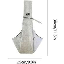 1pc Pet Carrier Backpack, Suitable For Cats, Dogs And Puppies - Outdoor Travel Dog Shoulder Bag, Single Person Comfortable Messenger/Tote Bag