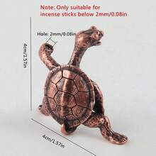 1pc 12 Chinese Zodiac Incense Holder, Vintage Alloy Incense Burner For Ox, Horse, Pig, Chicken, Rat, Dog, Snake, Dragon, Monkey, Sheep, Tiger, Rabbit, Turtle, Snail