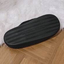 Kürbis & Weizen Halloween Kürbis Unisex Vintage Stoff weiche warme Hausschuhe, Zuhause, Feiertage, Ganzjährig