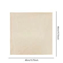 4pcs/Set Washable Dining Napkins, 40cm X 40cm, Suitable For Wedding, Party, Bridal Shower, Birthday, Table Decoration