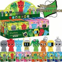 1 Set Rhythm Box Sprunki Building Blocks Full Set Figures Model Toy Puzzle, Interactive Toys For Kids, Birthday/Halloween/Party Gift, Best Present